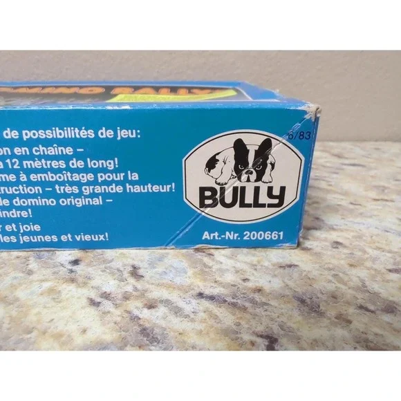 Domino Rallye Bully West Germany 1982 Glow In Dark Snap Together 92 Pieces Rare - Picture 8 of 16